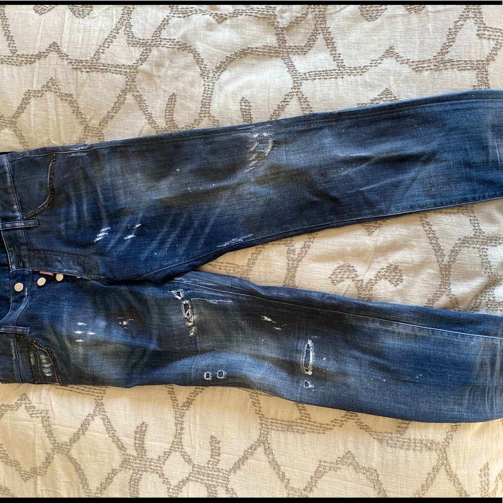 DSQUARED2 Embellished Jeans